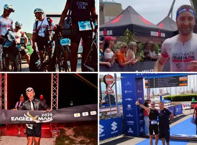 Dal 70.3 all’Extreme: gli atleti del Centro Nuoto Macerata brillano nelle sfide più dure del triathlon