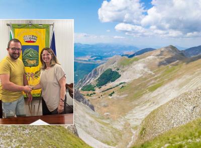 Ussita, i volontari 'adottano' i sentieri: firmato il Patto con "Good Morning Sibillini"