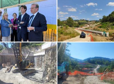 Pedemontana Sud, il cantiere di Cessapalombo corre: nel 2028 una nuova strada per collegare le aree interne