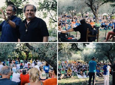 RisorgiMarche incanta Colpersito: Tozzi e Favata conquistano il pubblico tra scienza, musica e sostenibilità