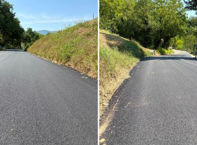 Matelica, lavori ultimati: riapre la strada delle Valche