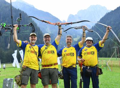 Belforte, gli Arcieri del Medio Chienti sul tetto d'Italia: conquistato il titolo tricolore a squadre
