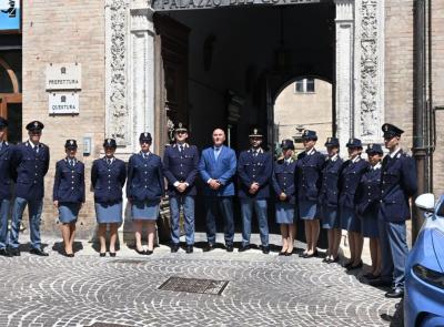 Macerata, undici nuovi agenti prendono servizio in Questura