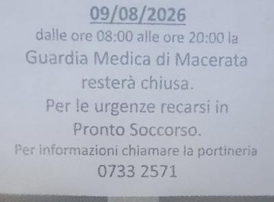 Guardia medica assente a Macerata, PD: "Il Sindaco intervenga a tutela dei cittadini"