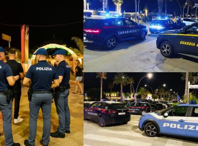 Civitanova, maxi controlli nella notte di Ferragosto: rapina da 10mila euro, aggressione e furto di una collanina
