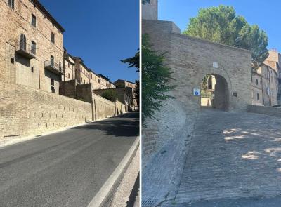 Morrovalle, completato il recupero delle mura urbiche: investimento da 425mila euro