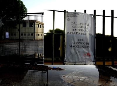 Mattatoio di Villa Potenza, il cancello torna a chiudersi: "A data da destinarsi" (VIDEO)