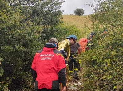 Fiastra, due 21enni romani sorpresi dal temporale: interviene il Soccorso Alpino