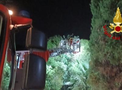 Maltempo nelle Marche, 153 interventi dei vigili del fuoco: 90 nel Maceratese