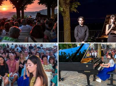 Potenza Picena, il Pincio gremito per “Pianoforte al Tramonto”: successo per la quinta edizione
