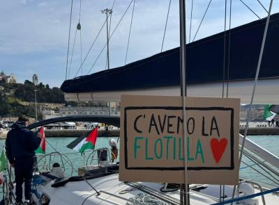 Dalla missione per Gaza alla protesta in Albania: cinque marchigiani con la Global Sumud Flotilla