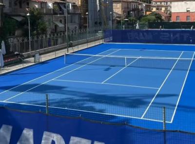 San Severino, nuovo look per i campi del Tennis Club: investimento da 70mila euro