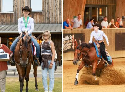 Treia, Francesca Fino conquista l'argento agli Europei di reining: "Dopo nove anni è stato un onore tornare in azzurro"