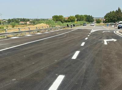 Trodica, riaperta via Carducci: concluso il primo stralcio del ponte sul fosso Bagnolo