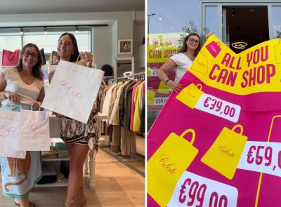 Celeste Fashion rilancia l'All You Can Shop: tre buste, un prezzo fisso e tutto quello che riesci a mettere dentro