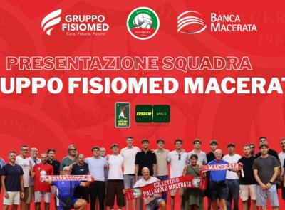 La Fisiomed Macerata sul palco di San Giuliano:  "Presentare la squadra alla città è un momento di aggregazione"