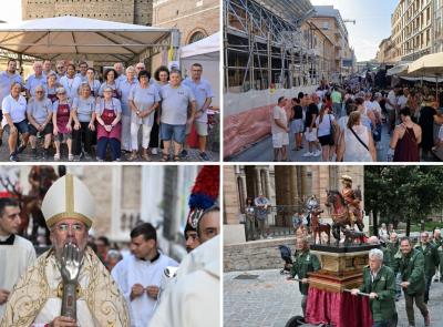 San Giuliano da record, a Macerata 50mila presenze: piazza della Libertà fa il pienone