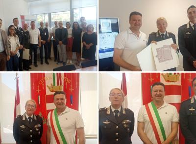 Tolentino, "Giulia ci mancherà": Sclavi saluta il Maggiore Maggi dopo 5 anni al comando dei carabinieri
