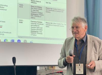 La fisica del futuro passa da Unicam: al via SuperFluctuations con il Nobel Klaus von Klitzing