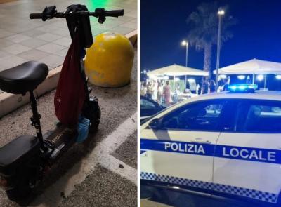 Civitanova, modifica il monopattino come uno scooter ma non ha la patente: maxi sanzioni da 7mila per una donna