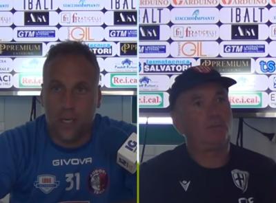 Aurora Treia-Matelica, Ricci applaude i suoi. Santoni: "Dopo il 3-3 sono emerse le loro qualità"