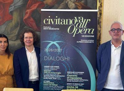 Civitanova all'Opera, l'ottava edizione nel segno dei "Dialoghi": prima mondiale per Franciscus