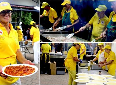 La Sagra della Polenta compie 50 anni: a Santa Maria in Selva una festa lunga mezzo secolo (FOTO e VIDEO)