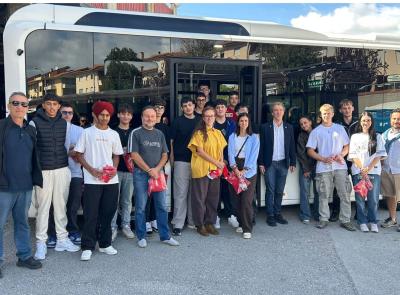 Settimana Europea della Mobilità, Contram apre le porte agli studenti dell'IPSIA "Ercoli" di Camerino