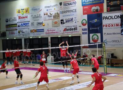 Macerata, il derby d'allenamento va a Fano: la Fisiomed cede 1-3 dopo il successo con la Lube