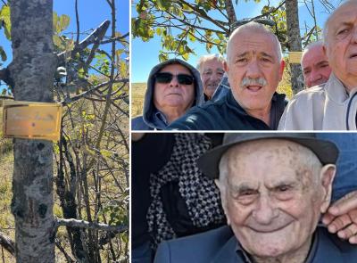 Avverato il desiderio di "Checco" Benedetti, il suo ricordo a Monte Fema