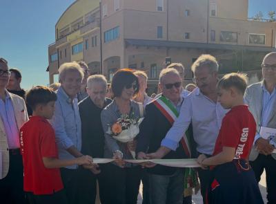 Treia, inaugurato il nuovo manto del campo sportivo Leonardo Capponi
