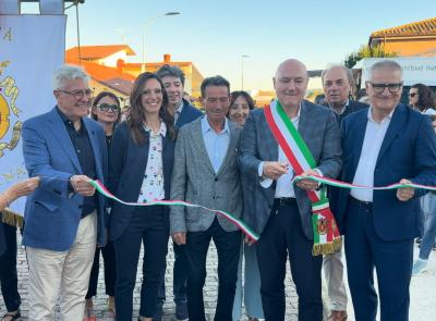 Fontenoce, inaugurato il nuovo parco pubblico: 2mila metri quadrati per la comunità