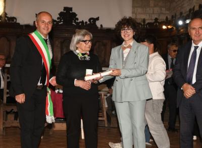 Lucrezia Ercoli vince il Premio Frontino Montefeltro: è il “Personaggio” della 45ª edizione