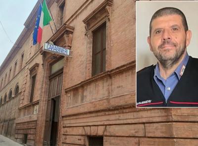 Carabinieri Macerata, dopo 37 anni di servizio va in congedo il brigadiere capo Arturo Sgueo