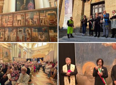 Corridonia, riapre la chiesa di San Francesco a dieci anni dal terremoto: ospiterà mostre ed eventi