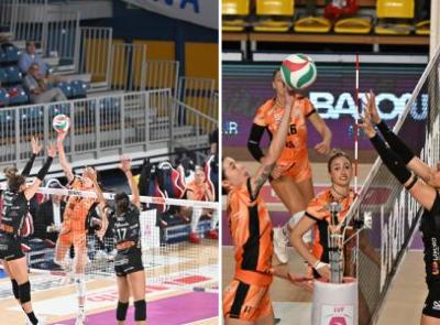 La CBF Balducci cede all'esordio a Bergamo: persi quattro set