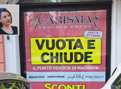 Macerata, Carisma abbassa la saracinesca: dopo oltre 40 anni chiude la storica boutique