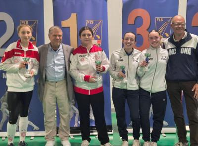Macerata Scherma show ad Ancona: Giorgia Savoia vince la spada Under 20, seconda Alessandra Franco