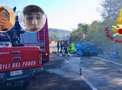 Gaia e Stefano, chi erano i due giovani morti sulla Perugia-Bettolle: lui viveva a San Severino