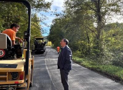 Ex cementificio Sacci, lavori di bonifica: rifatta la strada di accesso a Piermarchi