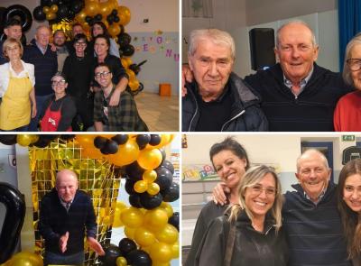 Treia, grande festa per gli 80 anni di Nazzareno Palmieri: oltre 200 invitati per "Neno"