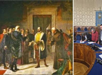 "Torquato Tasso" di Cingolani torna a splendere: firmata la convenzione per il restauro