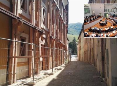 Dieci anni dal sisma, il Consiglio regionale si riunisce a Muccia: seduta aperta il 28 ottobre