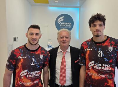 Fisiomed al fianco della Lube Civitanova: siglata la partnership come medical partner e sponsor