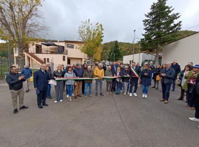 Pieve Torina, c'è il taglio dal nastro: ecco ristorante panoramico e nuova vasca Kneipp