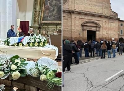 San Severino saluta Stefano Fiori, gli amici lo omaggiano con il rombo dei motori: "Custodite la vita"