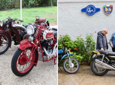 Montecassiano, passione e storia nell'incontro dedicato alle moto d'epoca