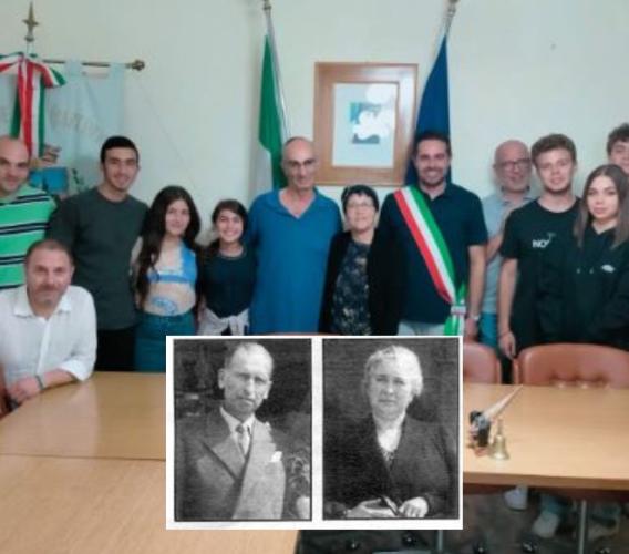 Si rifugiarono a Monte San Martino durante la Guerra: il ritorno della famiglia Volterra
