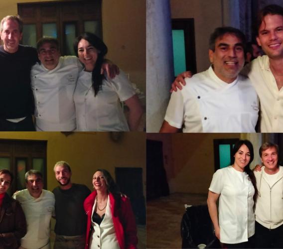 Whoopi Goldberg a Recanati, gli chef Davide Curzi e Vanessa Calza deliziano il cast di “Leopardi & Co”