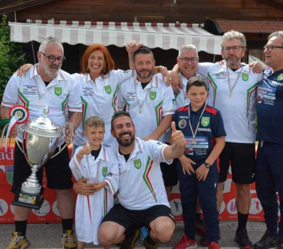 Monte Cavallo, podio tutto maceratese al campionato italiano di ruzzola a squadre